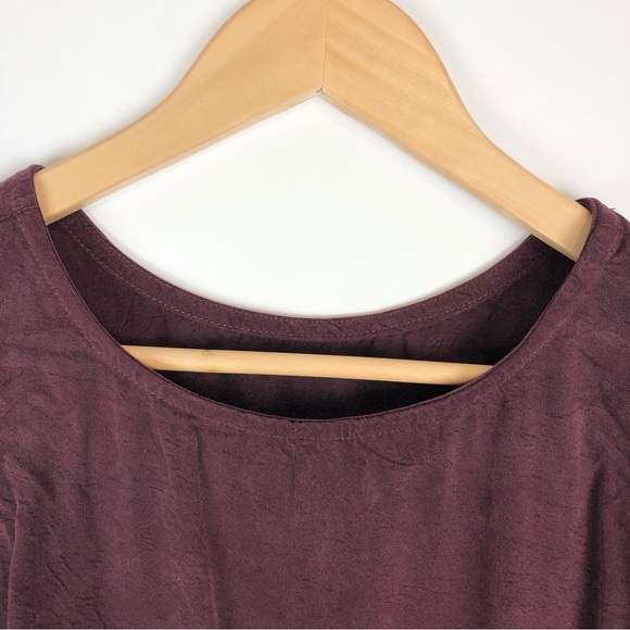 Staples Vintage Tank Top Plum Sleeveless Round Neck - Picture 5 of 9